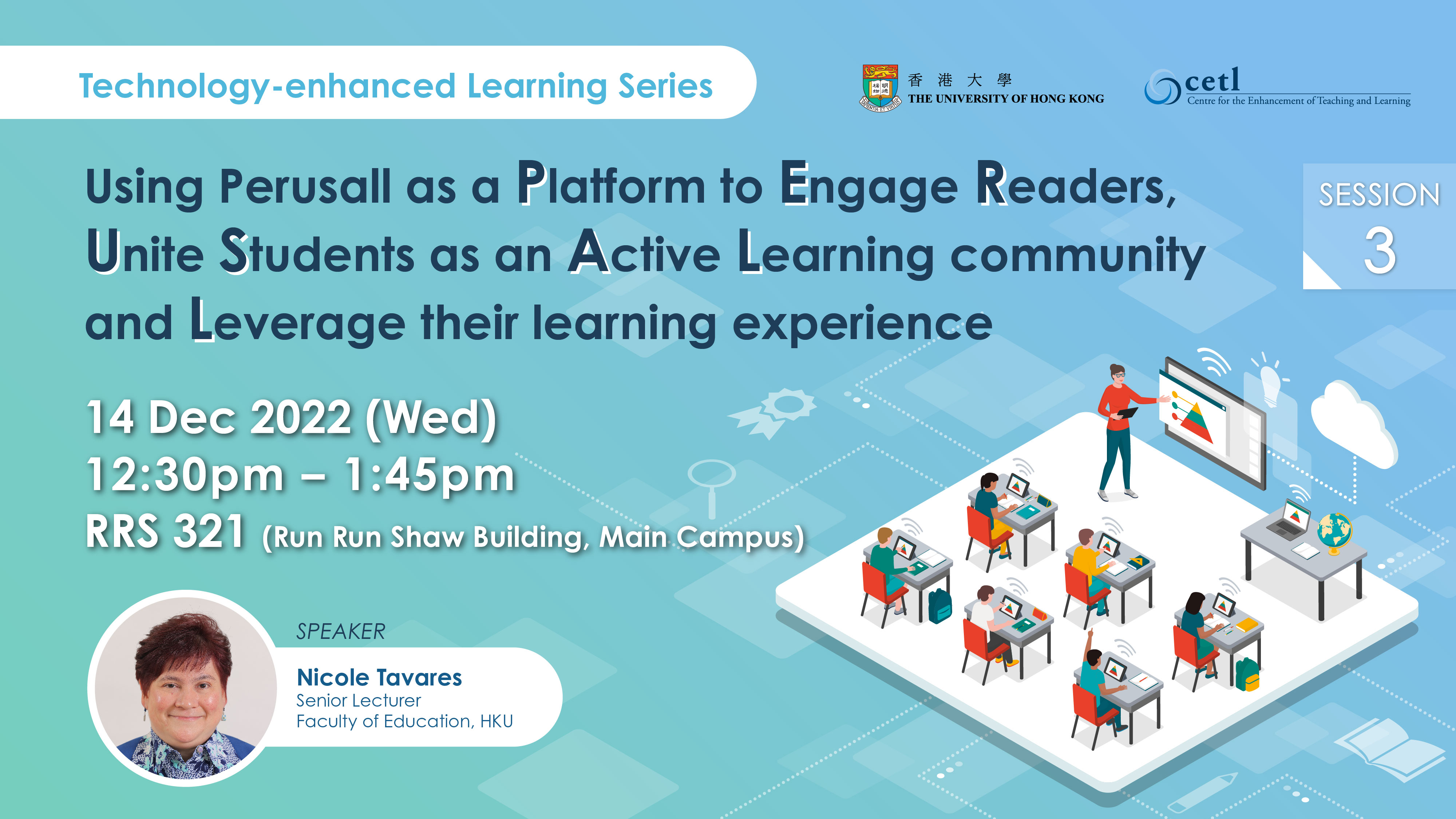 Session 3 - Using Perusall as a Platform to Engage Readers, Unite Students as an Active Learning community and Leverage their learning experience